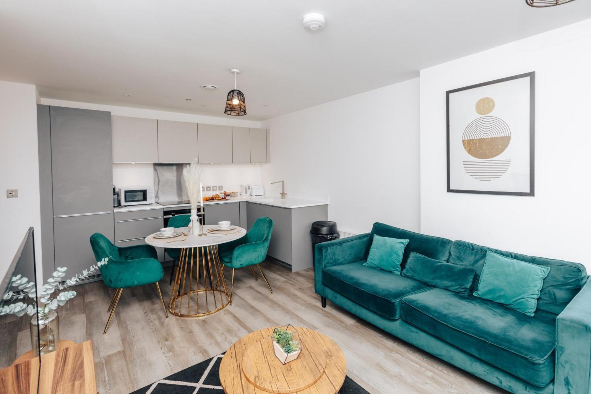 Luxury 2 Bedroom Apartment, Broad Street Birmingham Exteriér fotografie